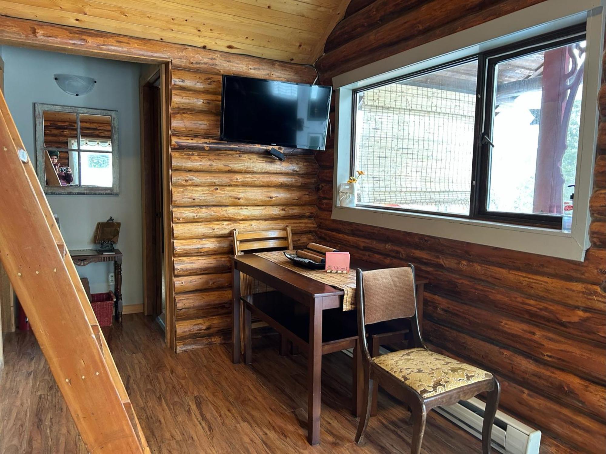 Morning Star Log Cabin Nelson Exterior foto